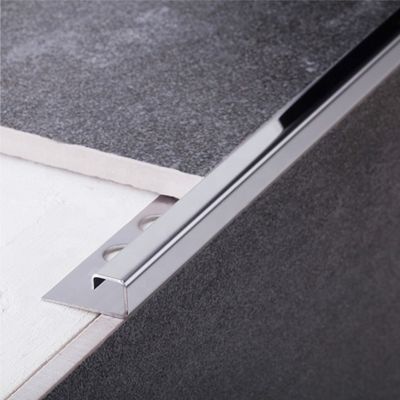 Decorative Edging Protection Extruded Aluminum Tile Trim Profile