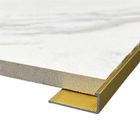 L Shape Brass Tile Trim 3.0m Ceramic Corner Edge Protector Transition Strip