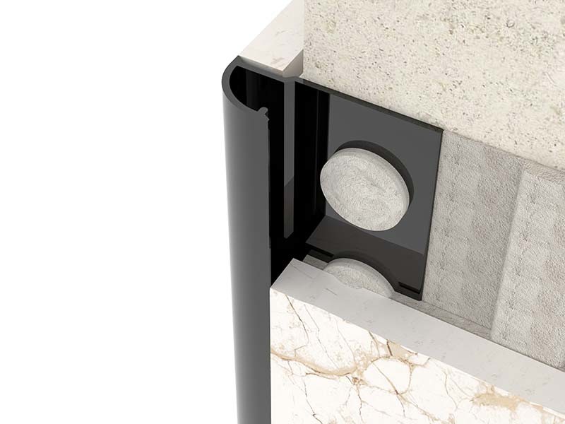 TUV Brushed Stainless Steel Tile Trim 10mm Bright Finishing Closing Metal Strip